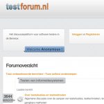 Testforum.nl ondergaat groot onderhoud